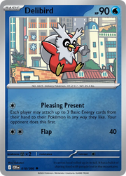 018/086  Delibird - Reverse Holo - Chaos Rising