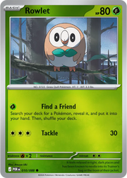 Rowlet #010 Rev Holo - Perfect Order