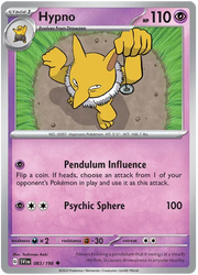 083/198 Hypno - Reverse Holo - Scarlet & Violet