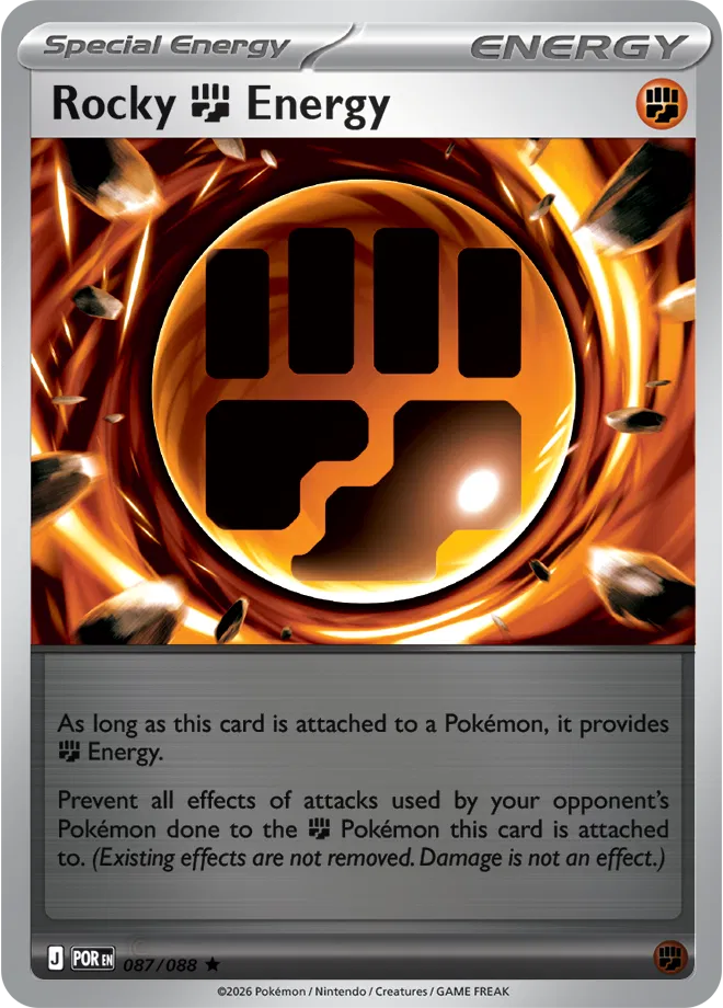 Rocky Fighting Energy #087 Rev Holo - Perfect Order