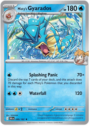 Misty's Gyarados #049 Holo - Destined Rivals