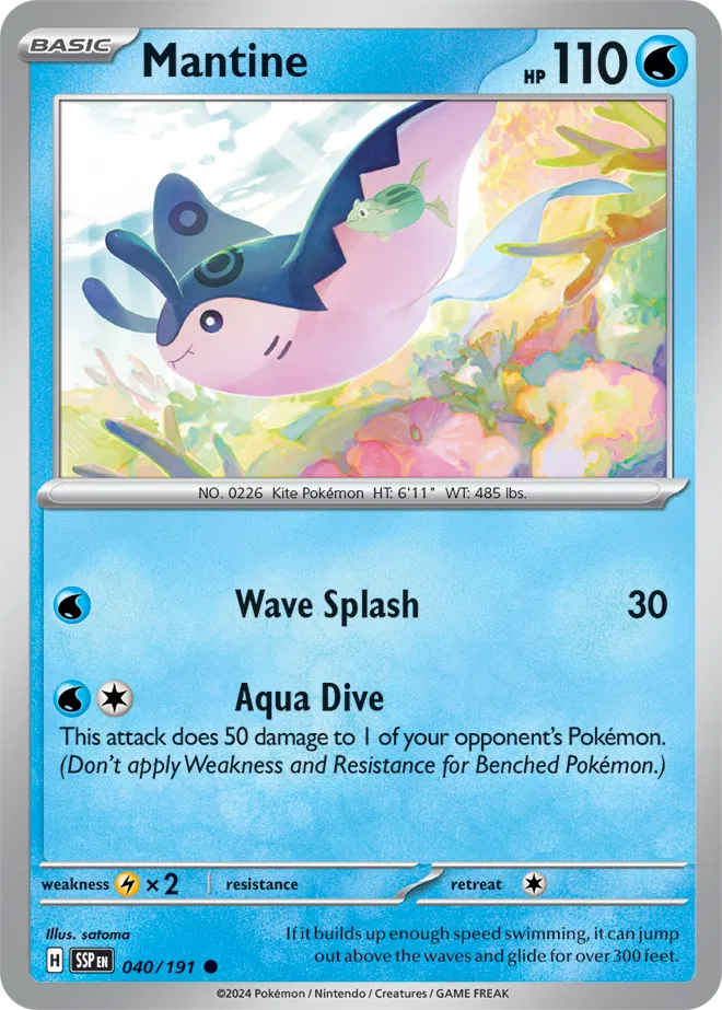 Mantine #040 - Surging Sparks