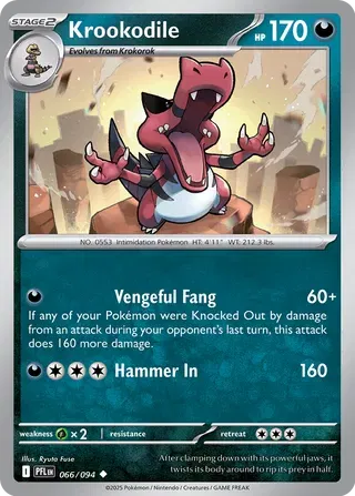 Krookodile #066 - Phantasmal Flames