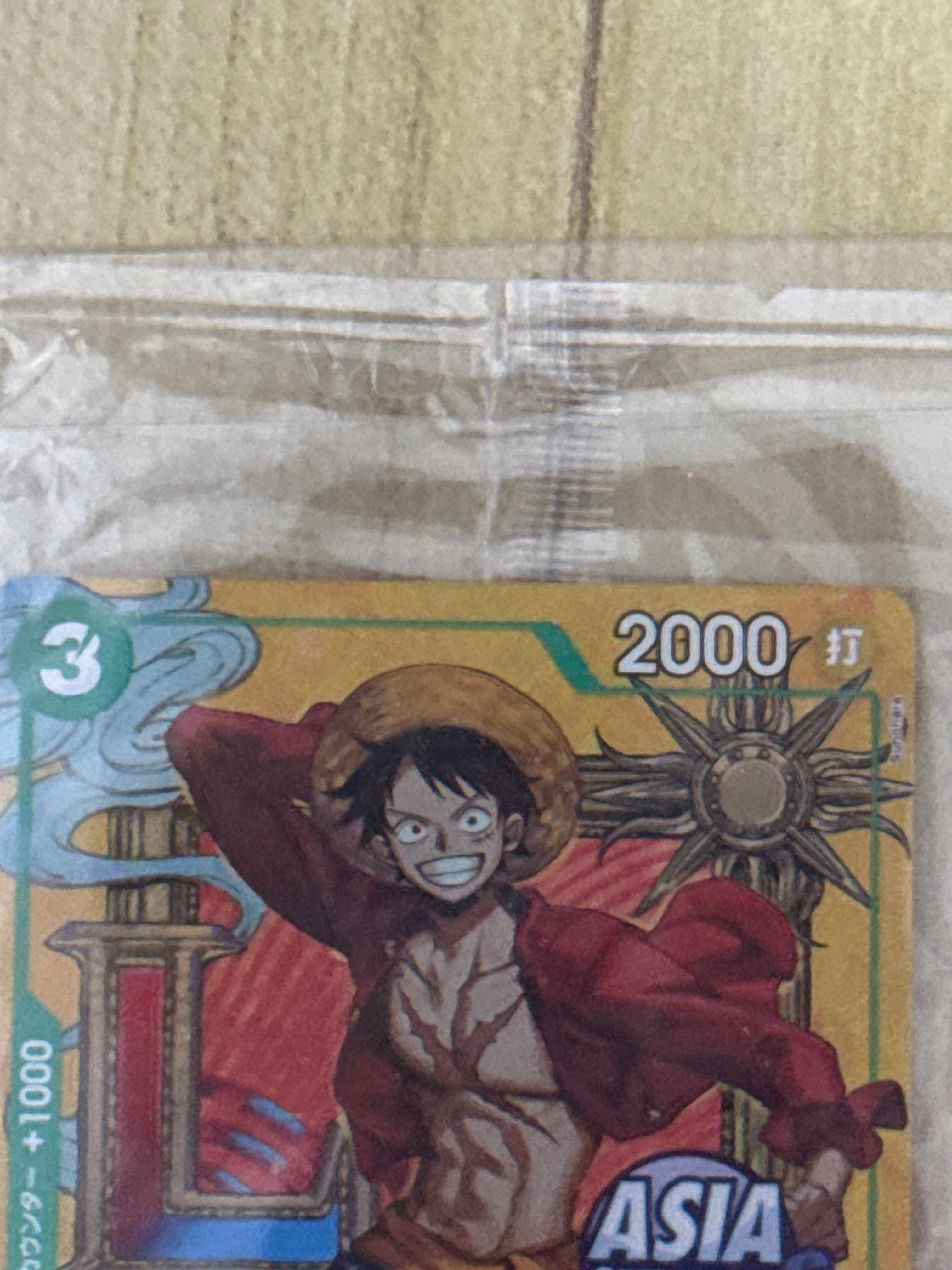 One Piece TS-03 Luffy (Asia Exclusive) Promo - SEALED