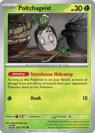 020/167 Poltchageist - Reverse Holo - Twilight Masquerade