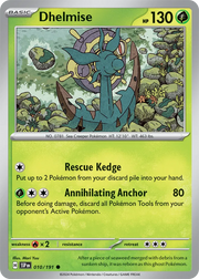 Dhelmise #010 Rev Holo - Surging Sparks