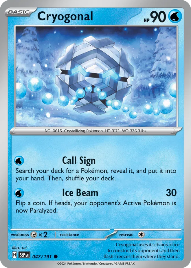 Cryogonal #047 - Surging Sparks