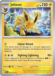 Jolteon #029 Holo - Prismatic Evolutions