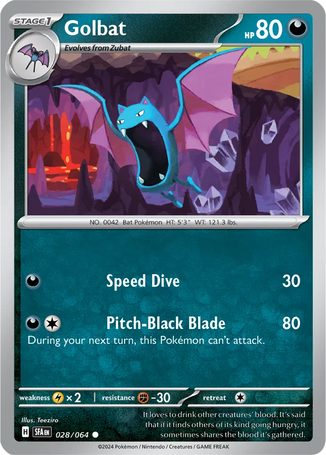 028/064 Golbat - Shrouded Fable