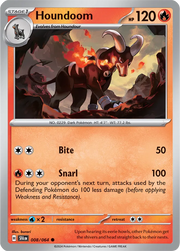 008/064 Houndoom - Reverse Holo - Shrouded Fable
