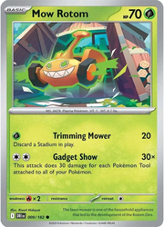 Mow Rotom #009 Rev Holo - Destined Rivals