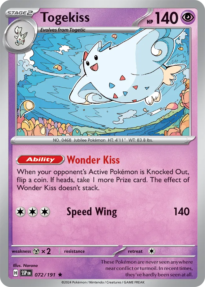 Togekiss #072 Holo - Surging Sparks