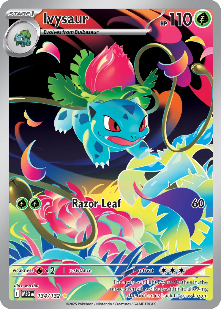 Ivysaur #134 IR - Mega Evolution