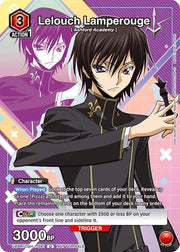 Union Arena - Lelouch Lamperouge - UEPR/CGH-1-091 - Store Tournament 2024 October – December Participation card set