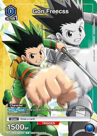 Union Arena - Hunter X Hunter HXH -  Gon Freecss - UEPR/HTR-1-005 - Store Tournament 2024 October – December Participation card set