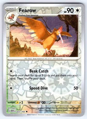 Fearow 022/165 - Reverse Holo (Pokemon 151)