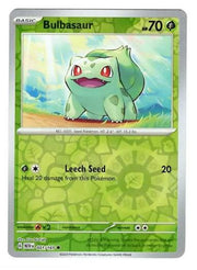 Bulbasaur 001/165 Reverse Holo (Pokemon 151)