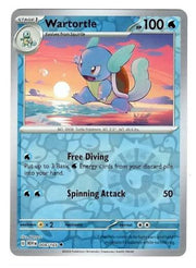 Wartortle 008/165 - Reverse Holo (Pokemon 151)