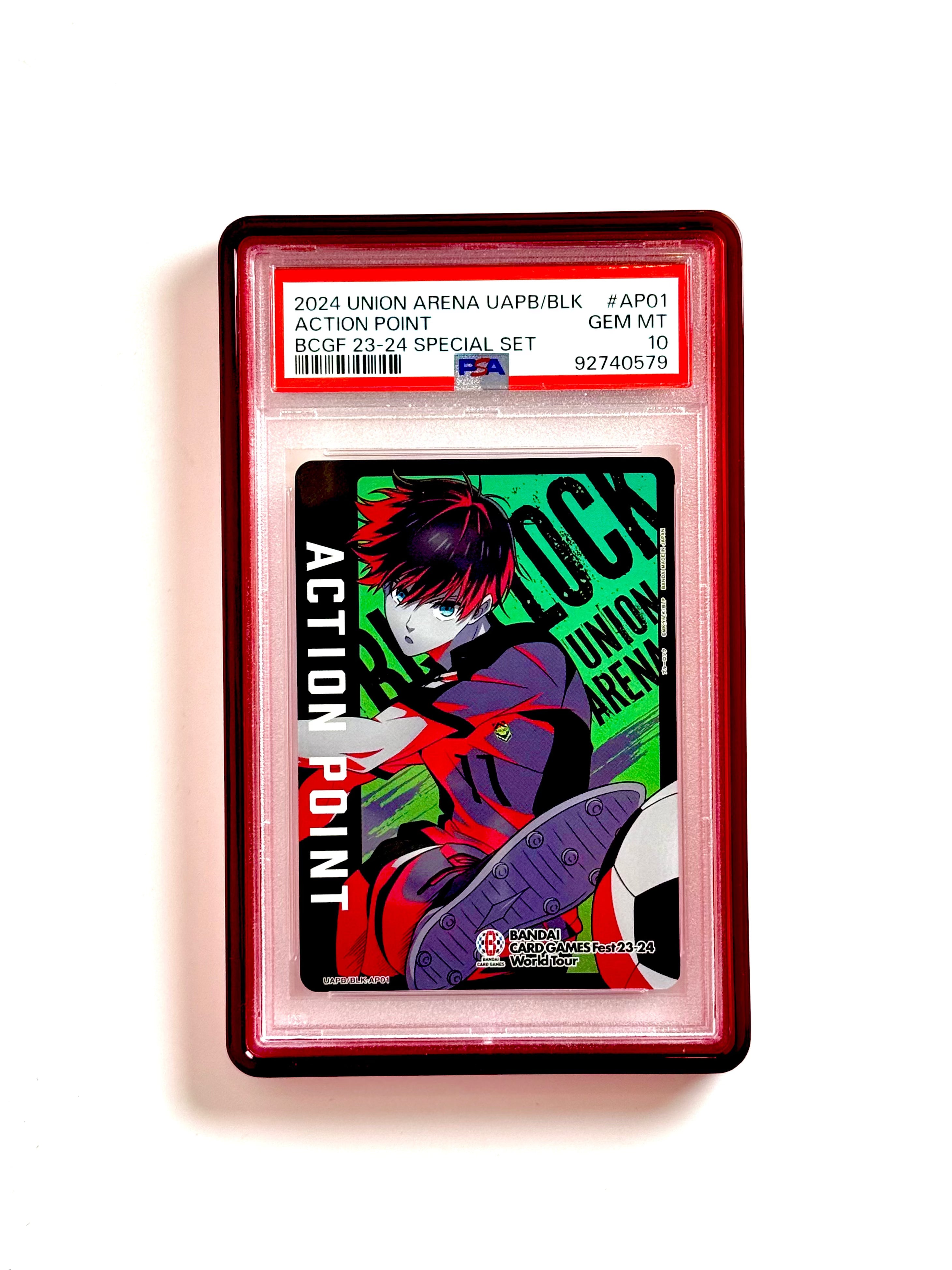 PSA 10 - Union Arena - Action Point - Blue Lock - Bandai Card Games Fest 23-24 (Texured) (POP8)