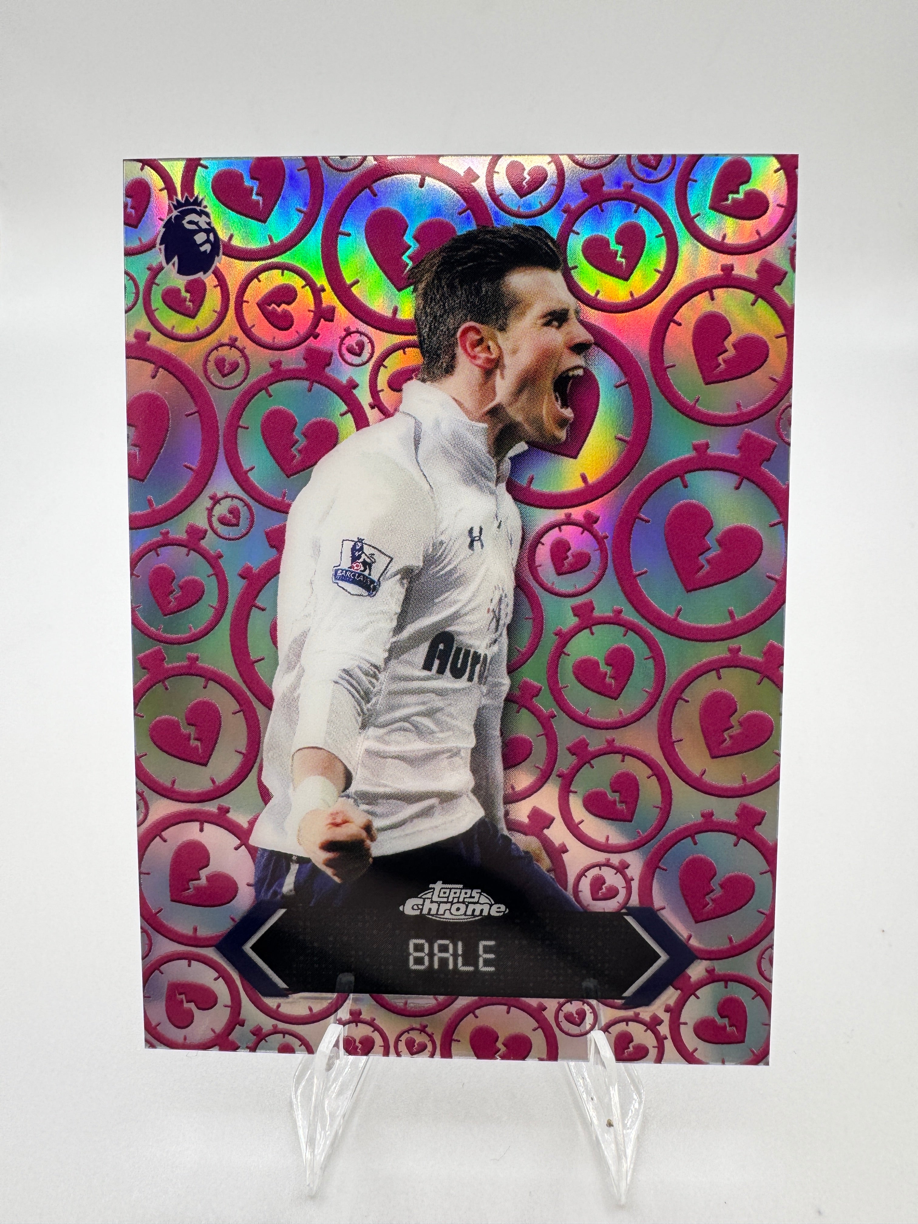 Bale - Spurs - Heartbreaker Insert - Topps Chrome Premier League 2026