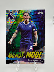 Enzo Fernandez - Chelsea - Beast Mode Insert - Topps Chrome Premier League 2026