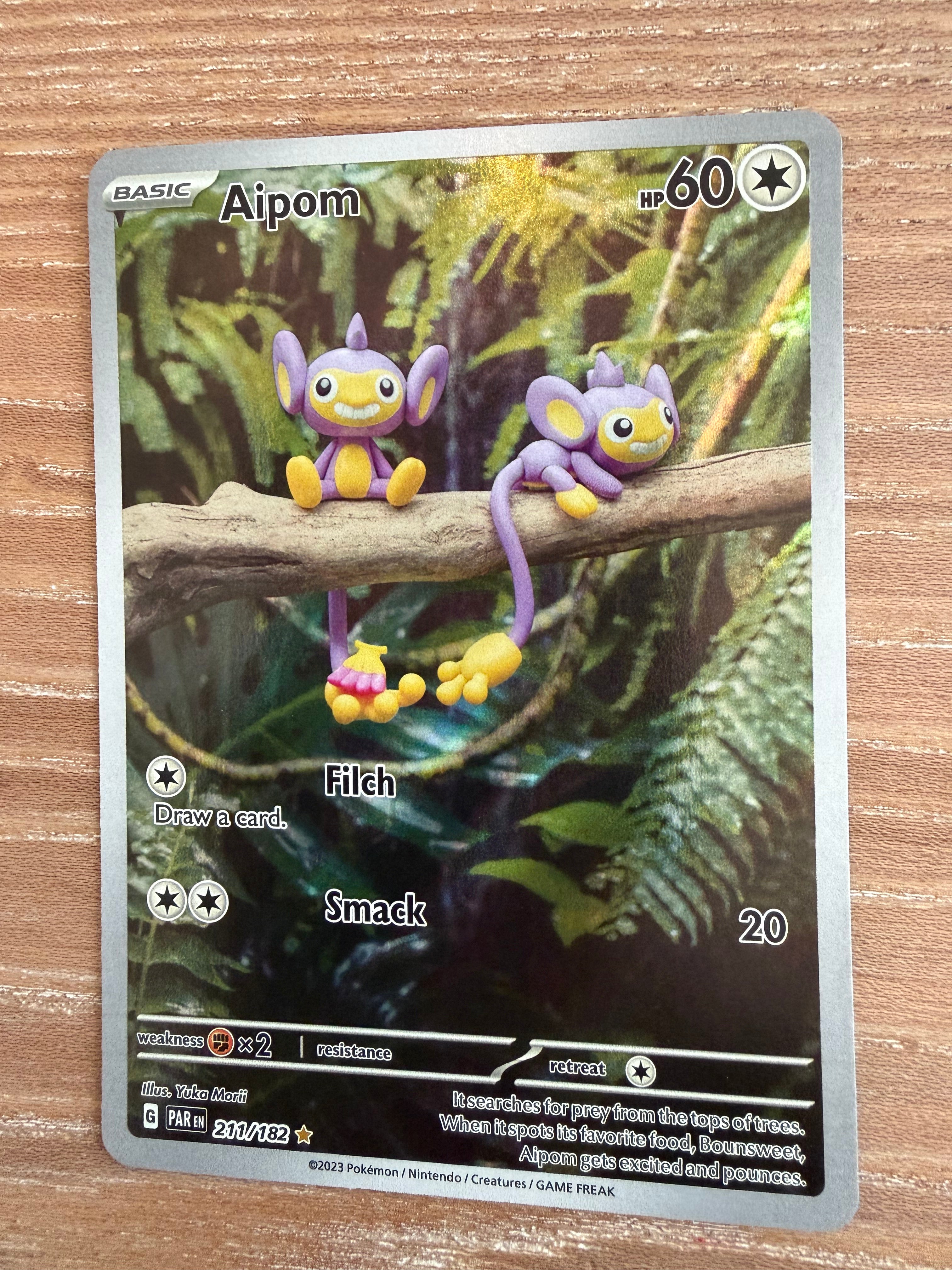 Aipom - 211/182 - SV04: Paradox Rift (PAR)