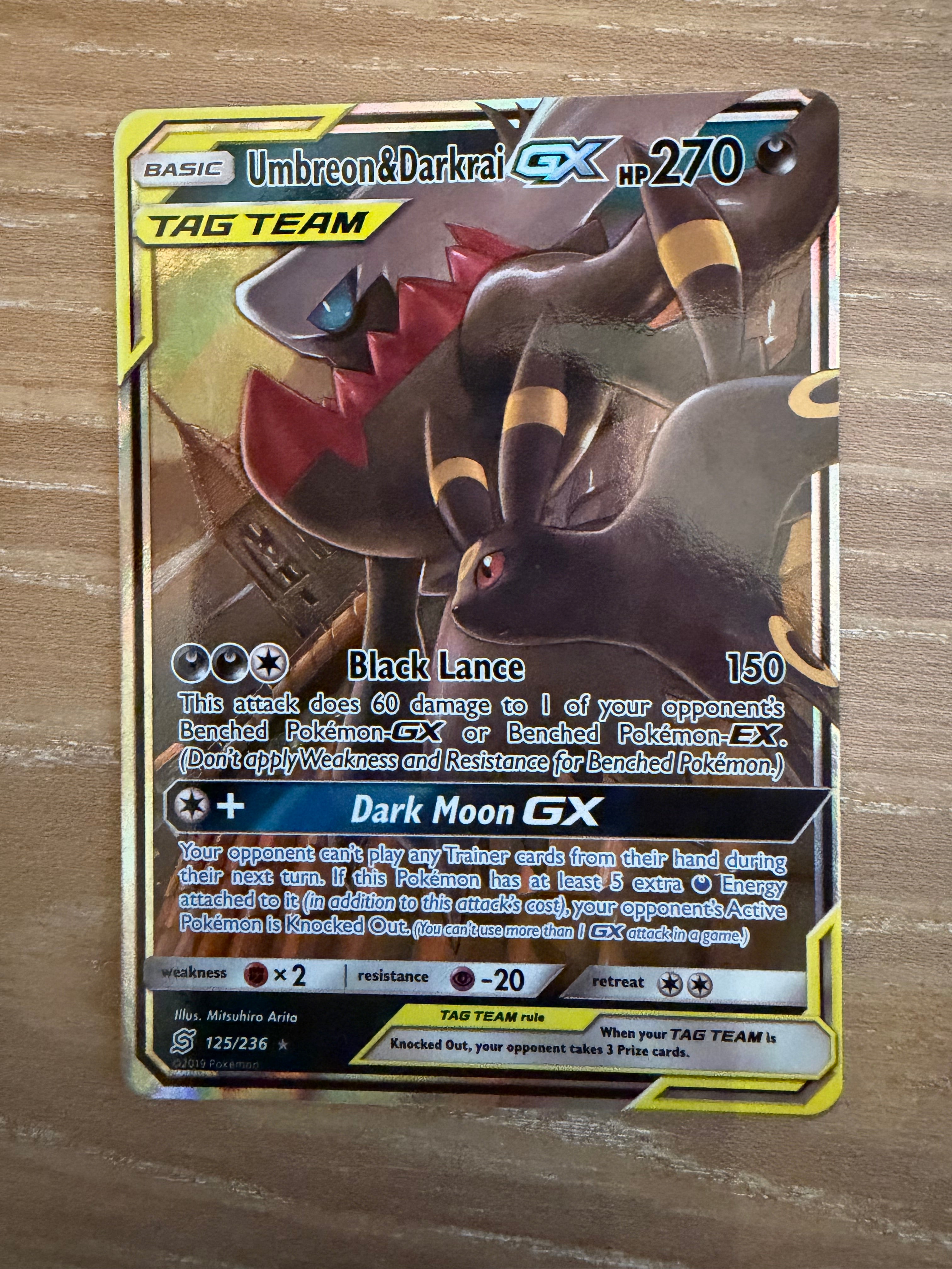 Umbreon & Darkrai GX - SM - Unified Minds (SM11)