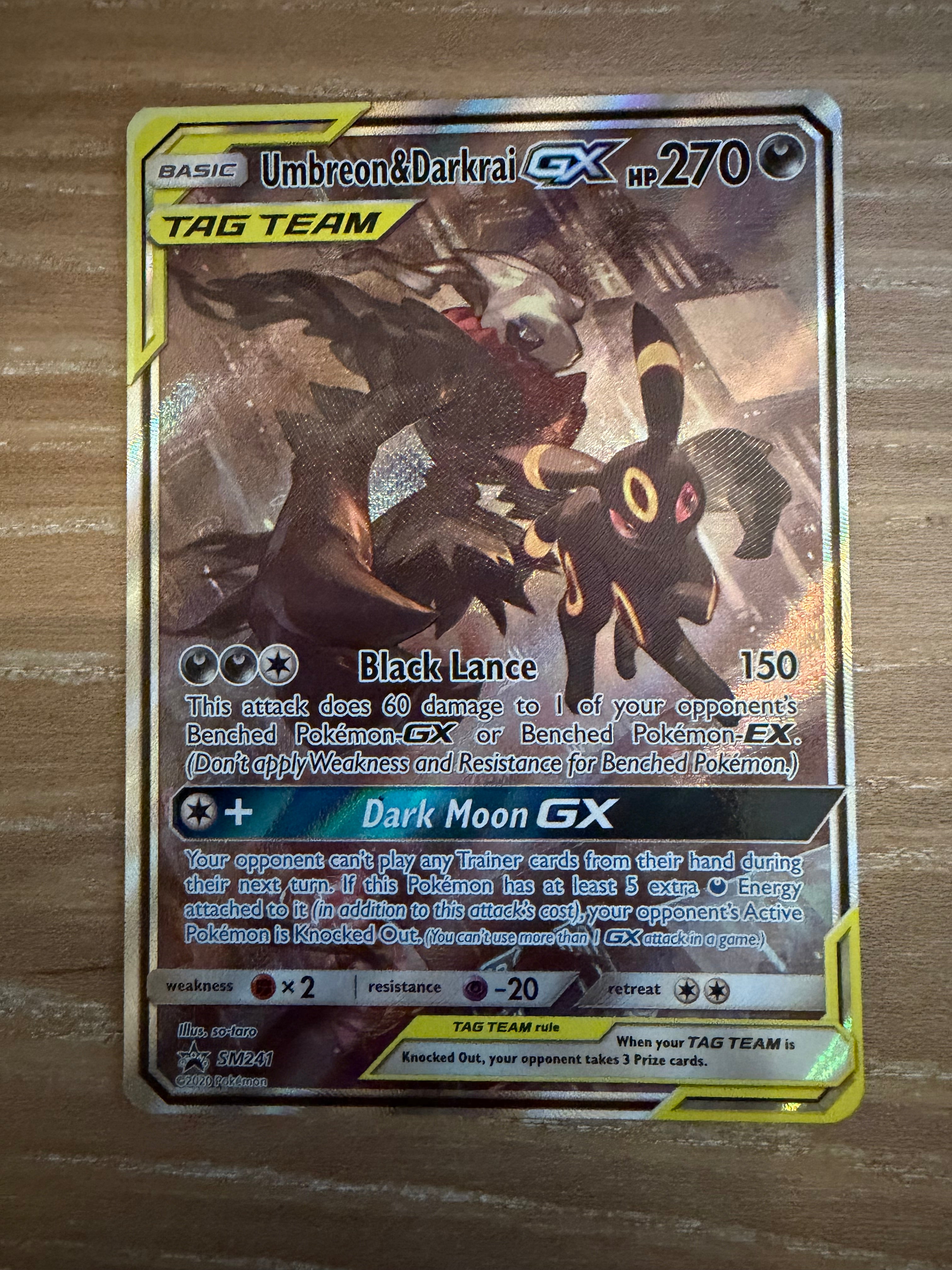 Umbreon & Darkrai GX - SM241 - SM Promos (SMP)