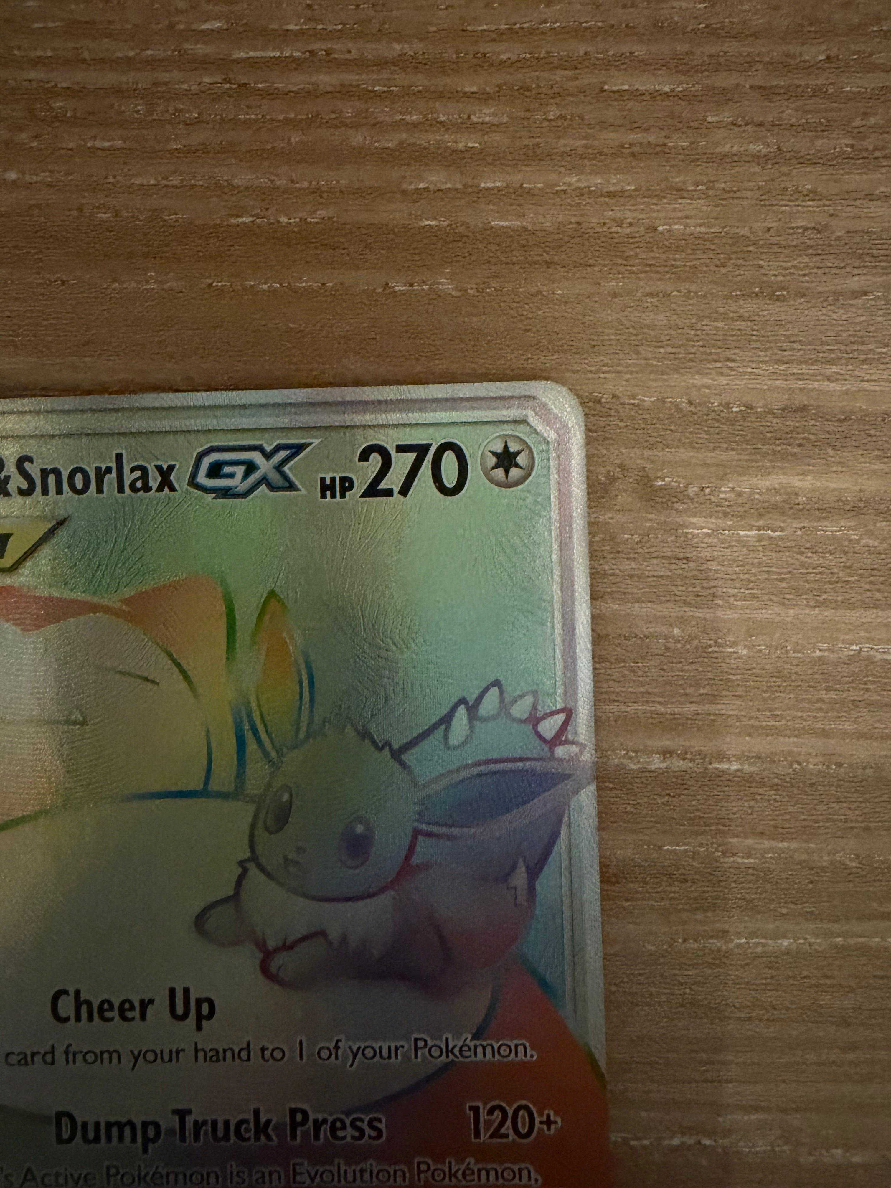 Eevee & Snorlax GX (Secret) - SM - Team Up (SM9)