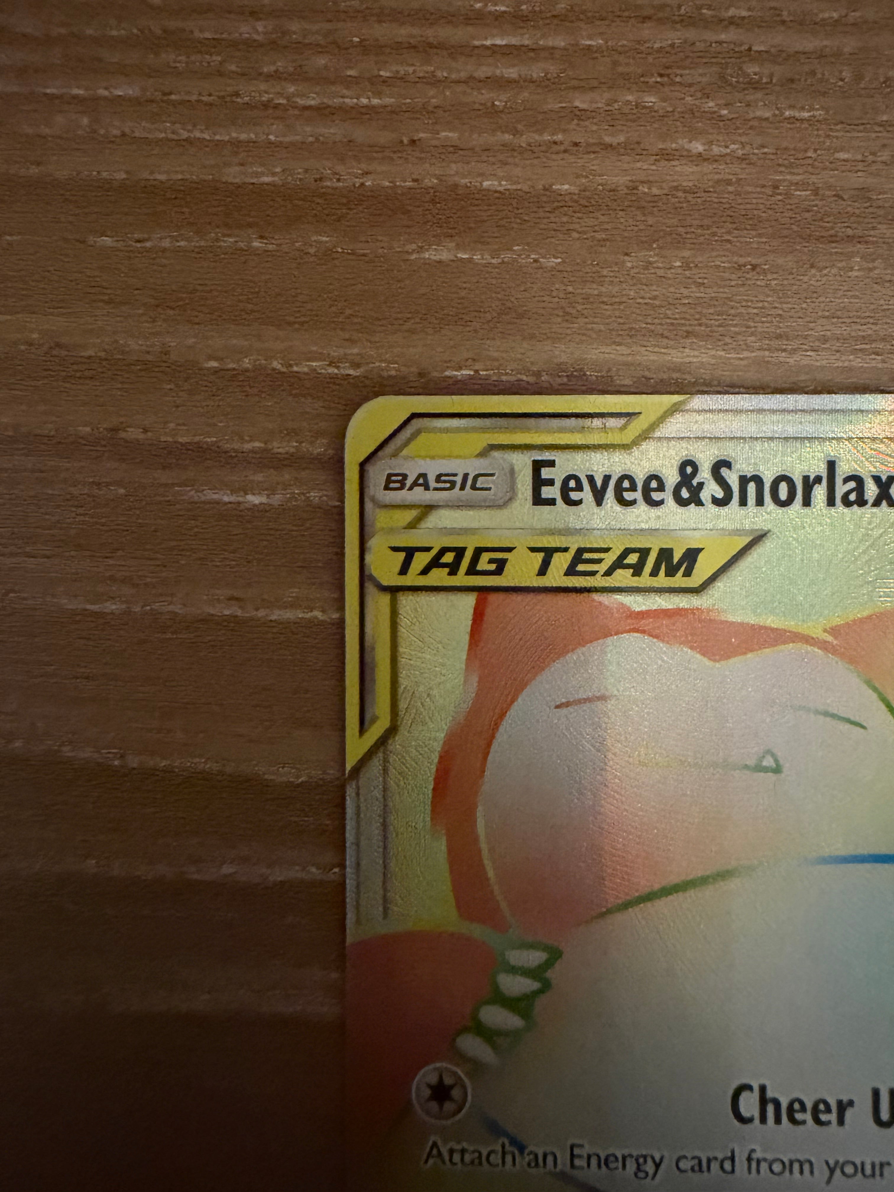 Eevee & Snorlax GX (Secret) - SM - Team Up (SM9)