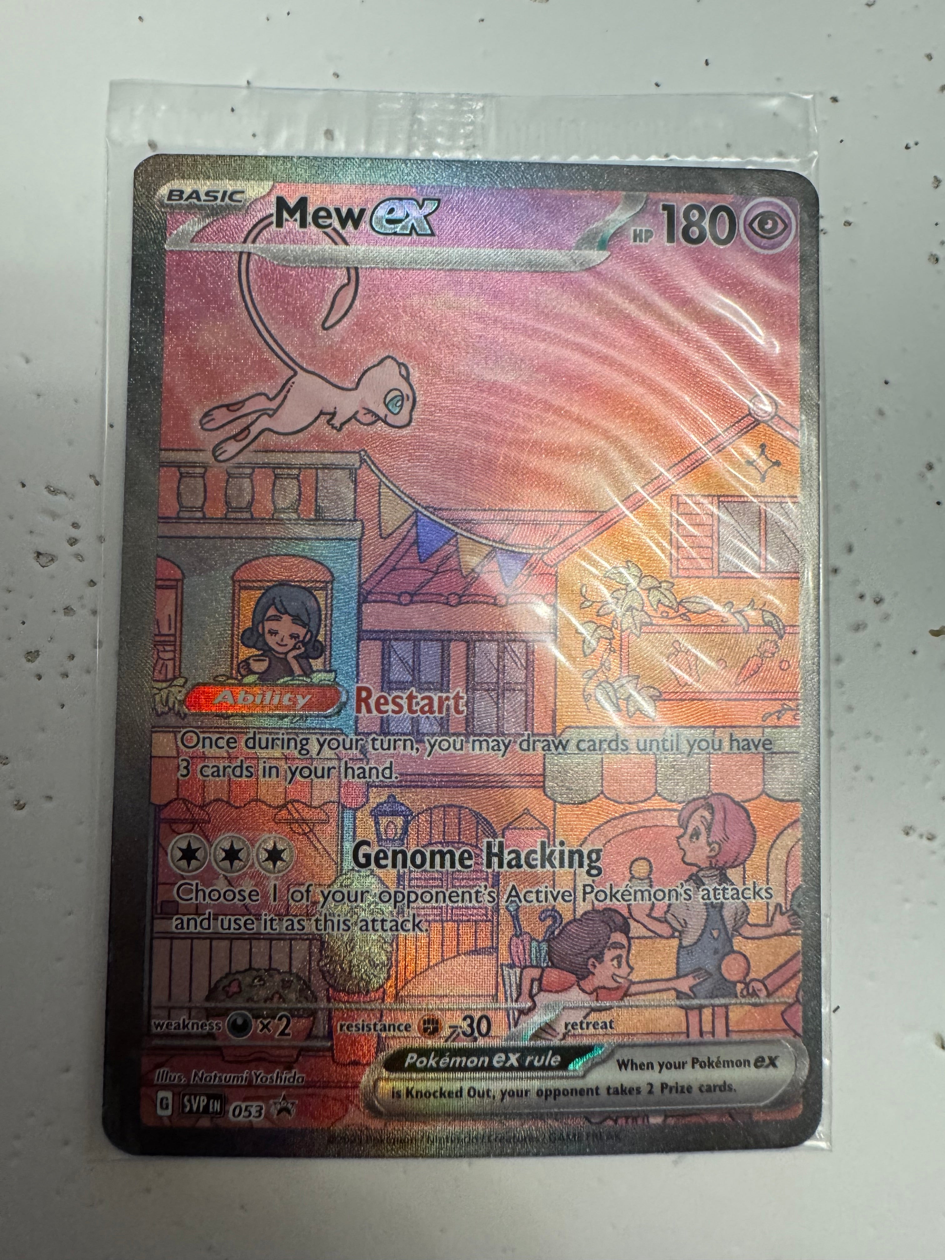 Mew EX - 053 Promo - Sealed Promo