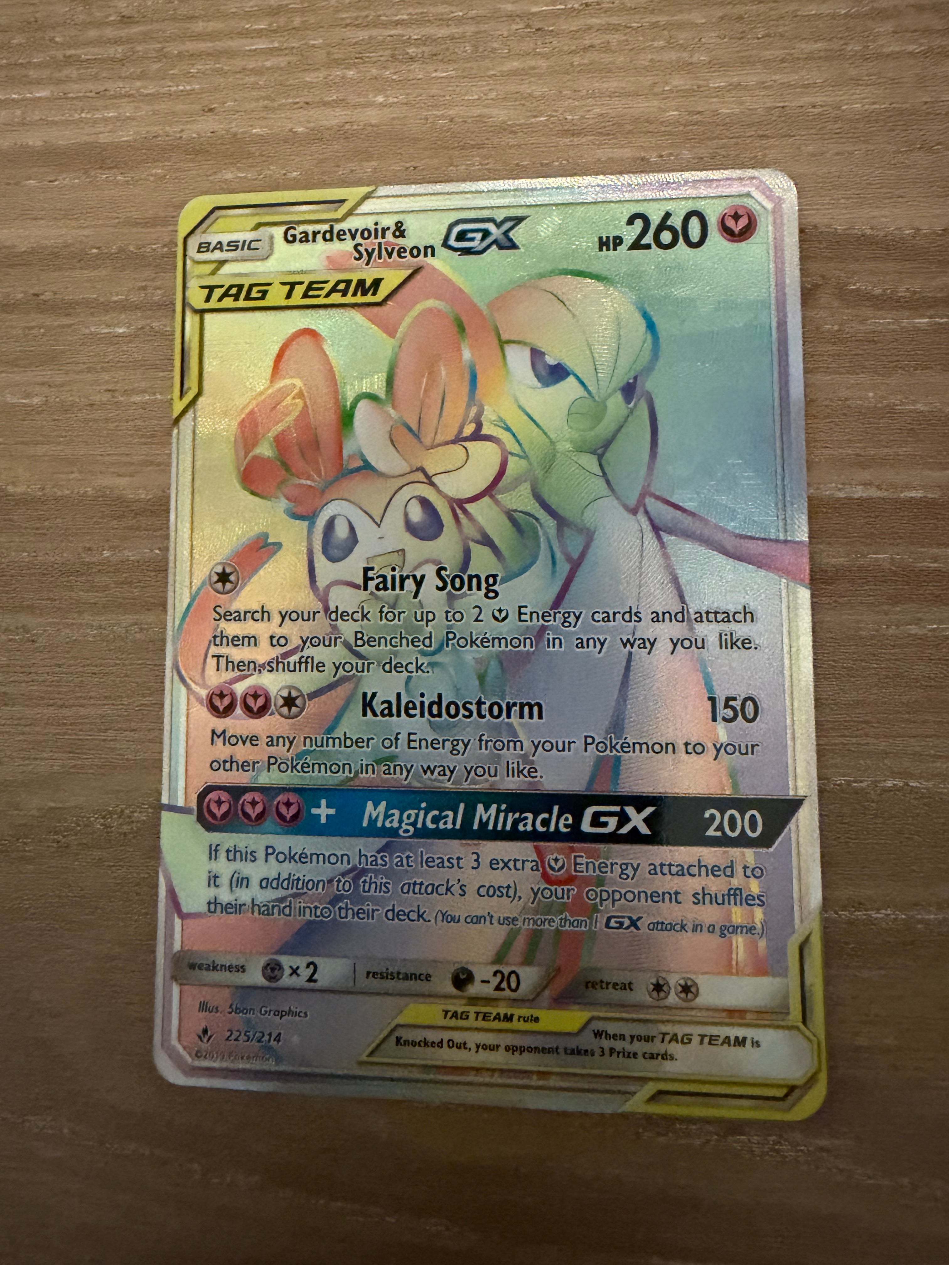 Gardevoir & Sylveon GX (Secret) - SM - Unbroken Bonds (SM10)