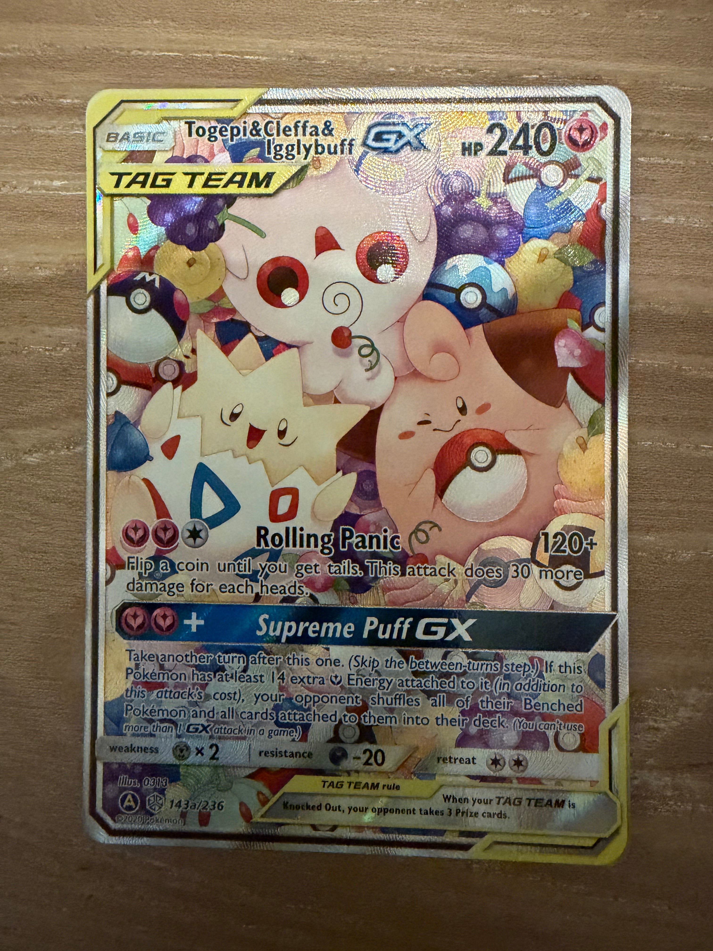 Togepi & Cleffa & Igglybuff GX - 143a/236 - Alternate Art Promos (PR)