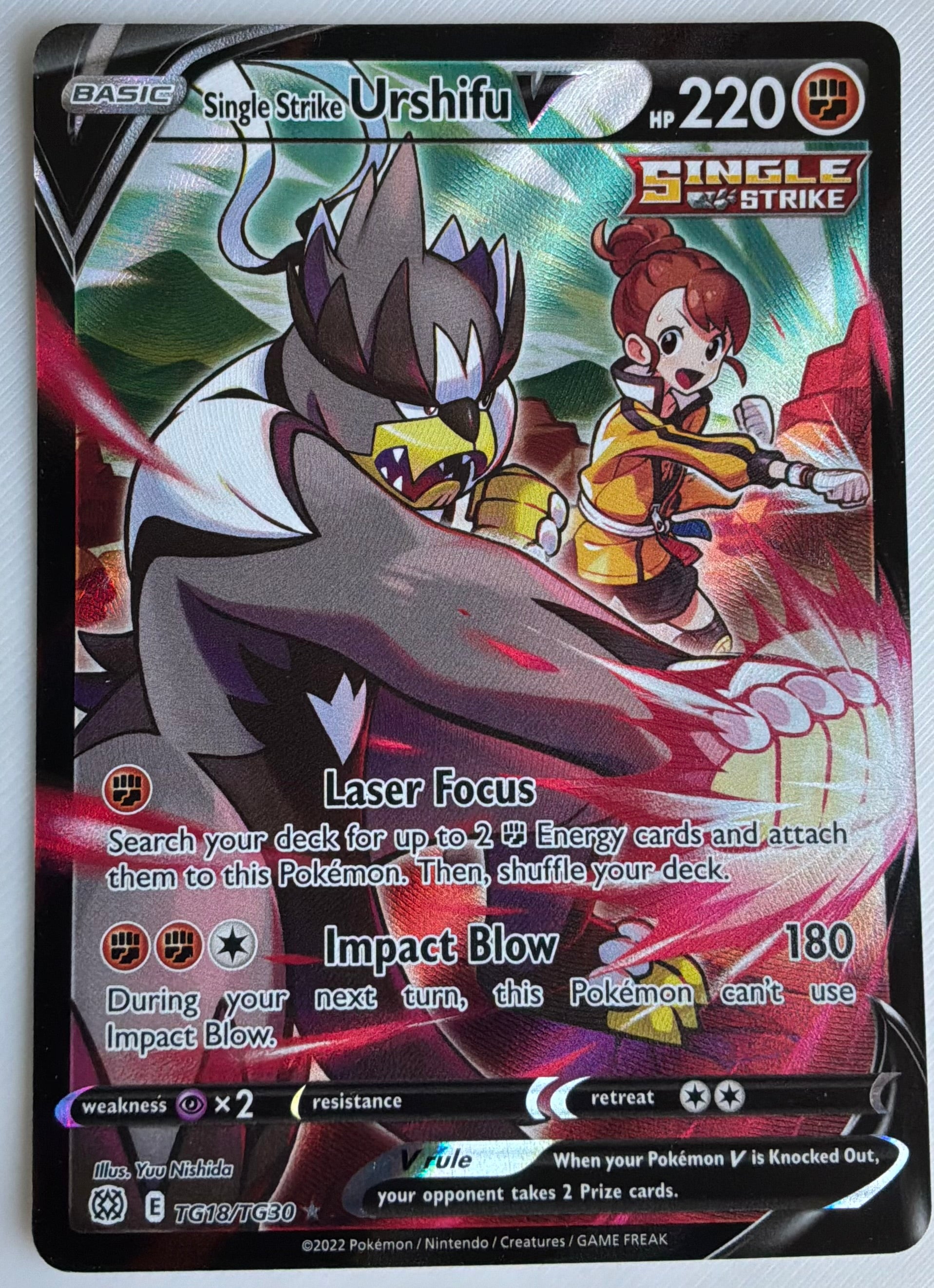 Single Strike Urshifu V TG18/TG30