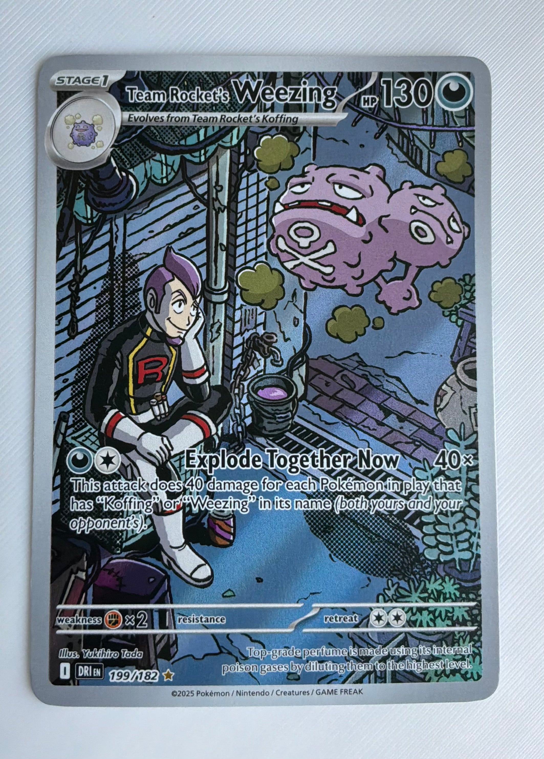 Team Rocket’s Weezing 199/182
