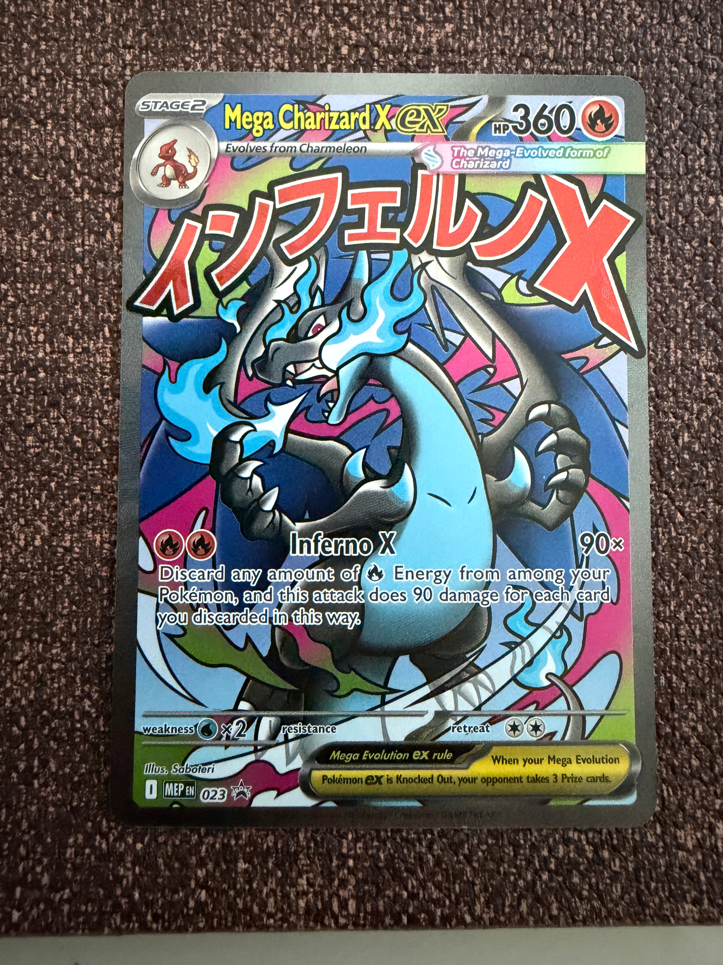 Mega Charizard X EX - 023 Promo