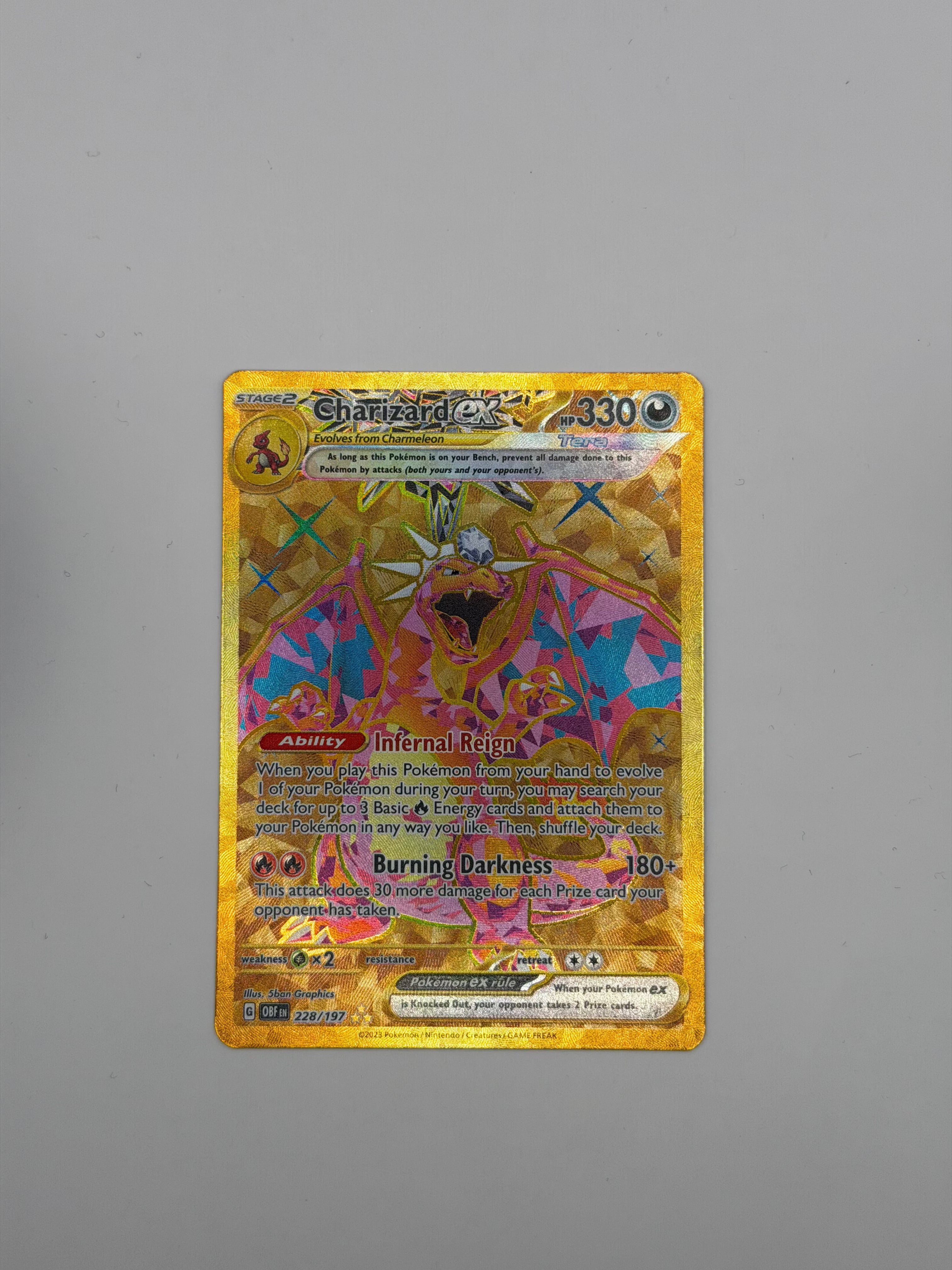 228/197 Charizard ex - Obsidian Flames
