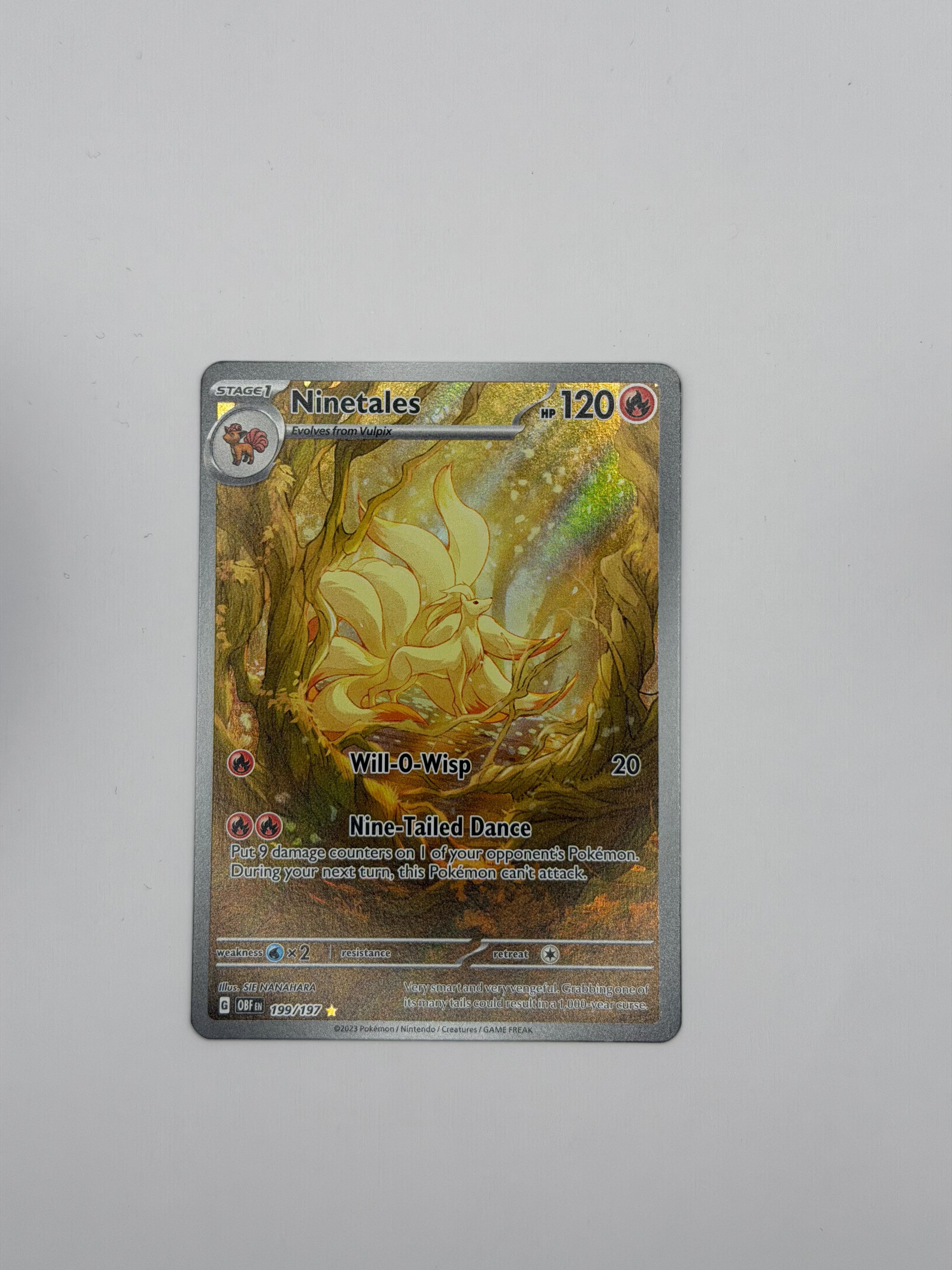 199/197 Ninetales - Obsidian Flames
