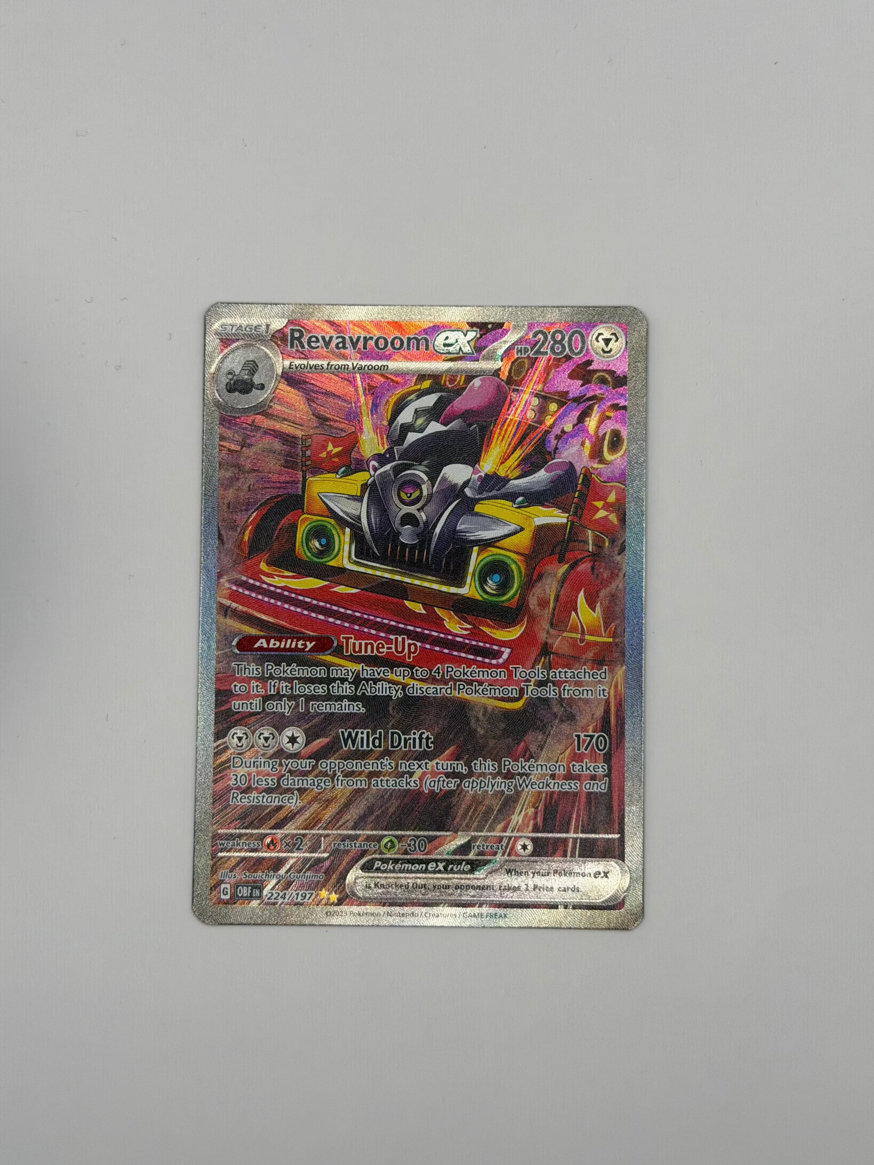 224/197 Revavroom ex - Obsidian Flames