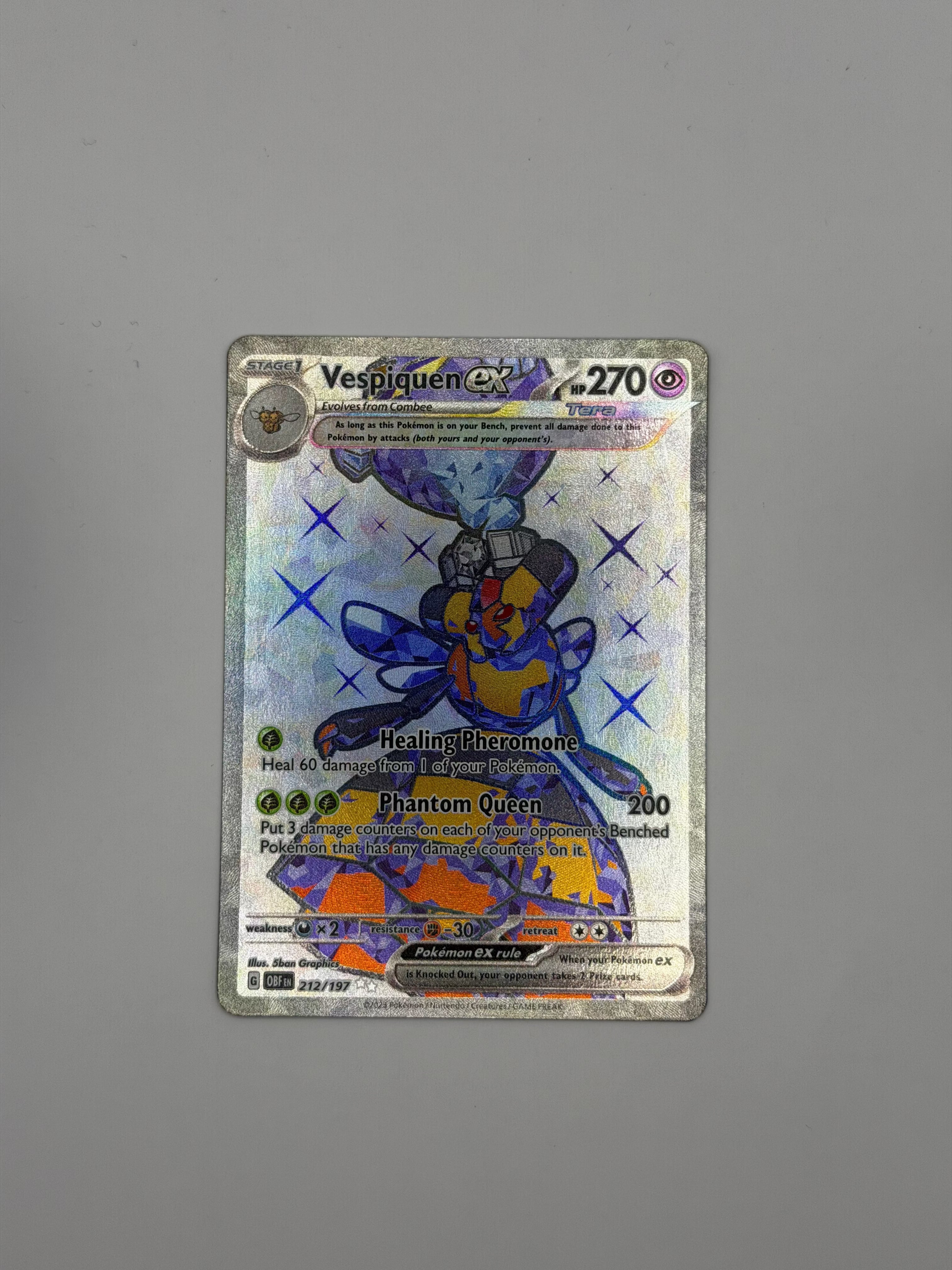 212/197 Vespiquen ex - Obsidian Flames