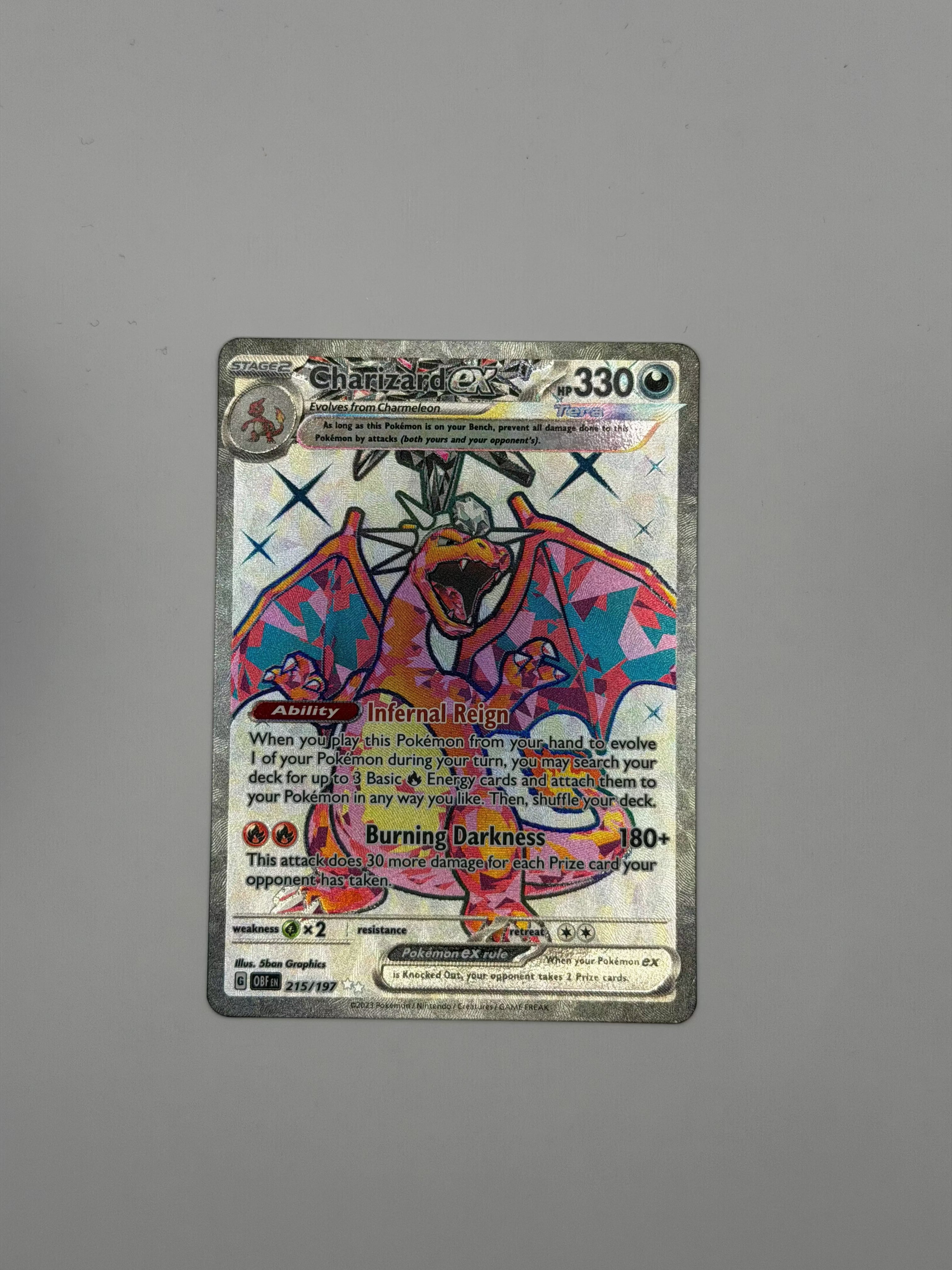 215/197 Charizard ex - Obsidian Flames