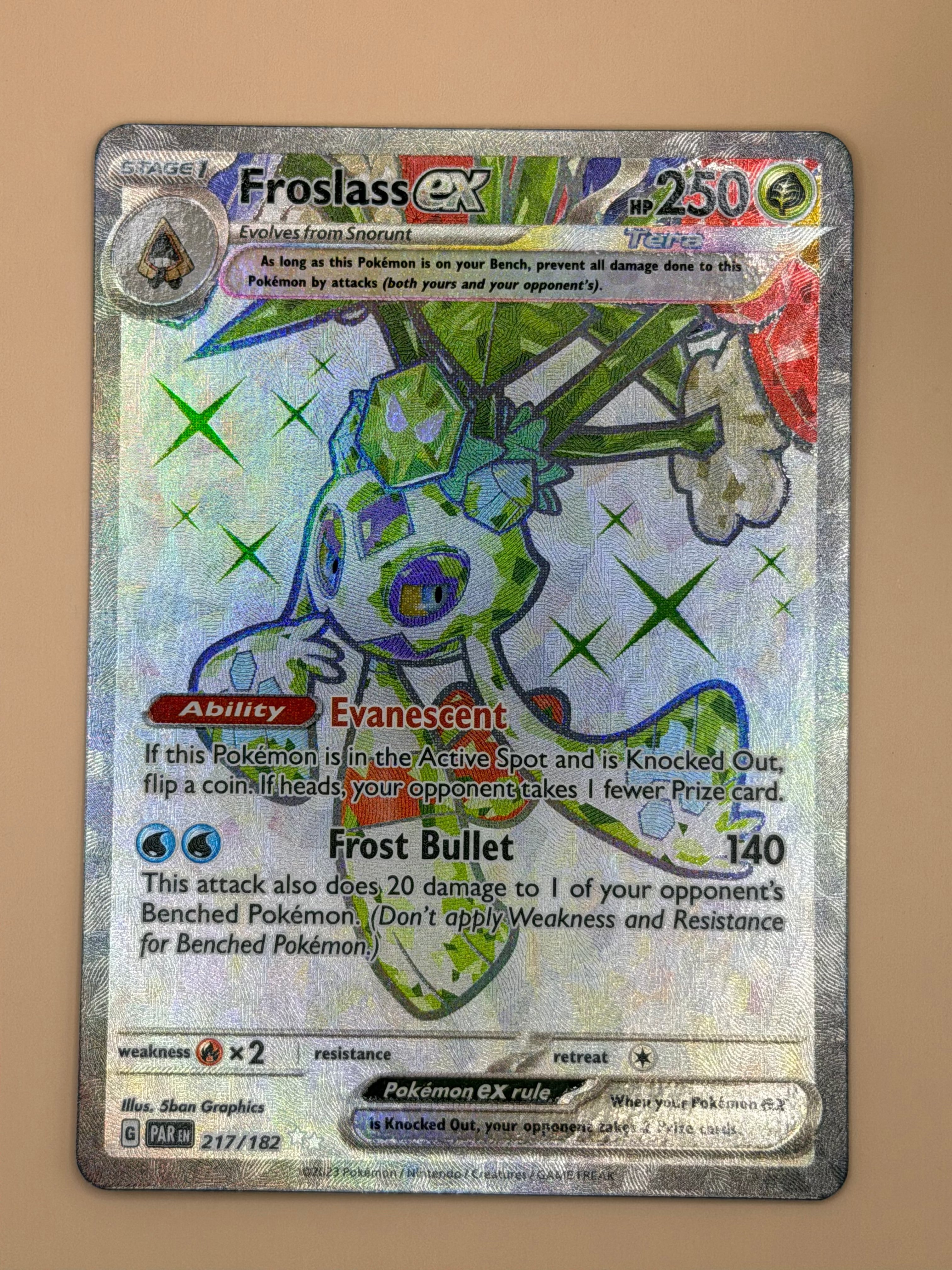 217/182 Froslass ex - Paradox Rift