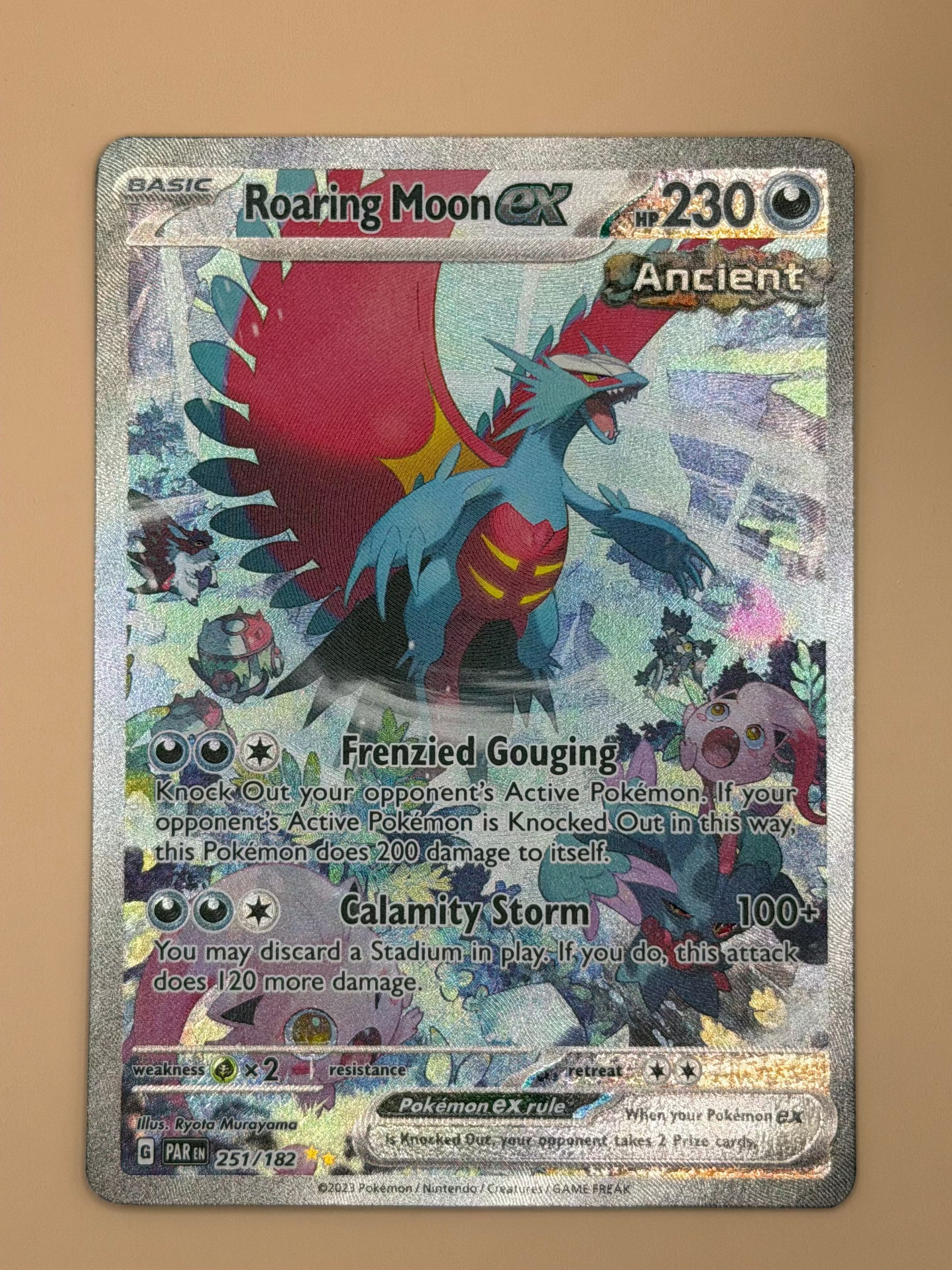 251/182 Roaring Moon ex - Paradox Rift