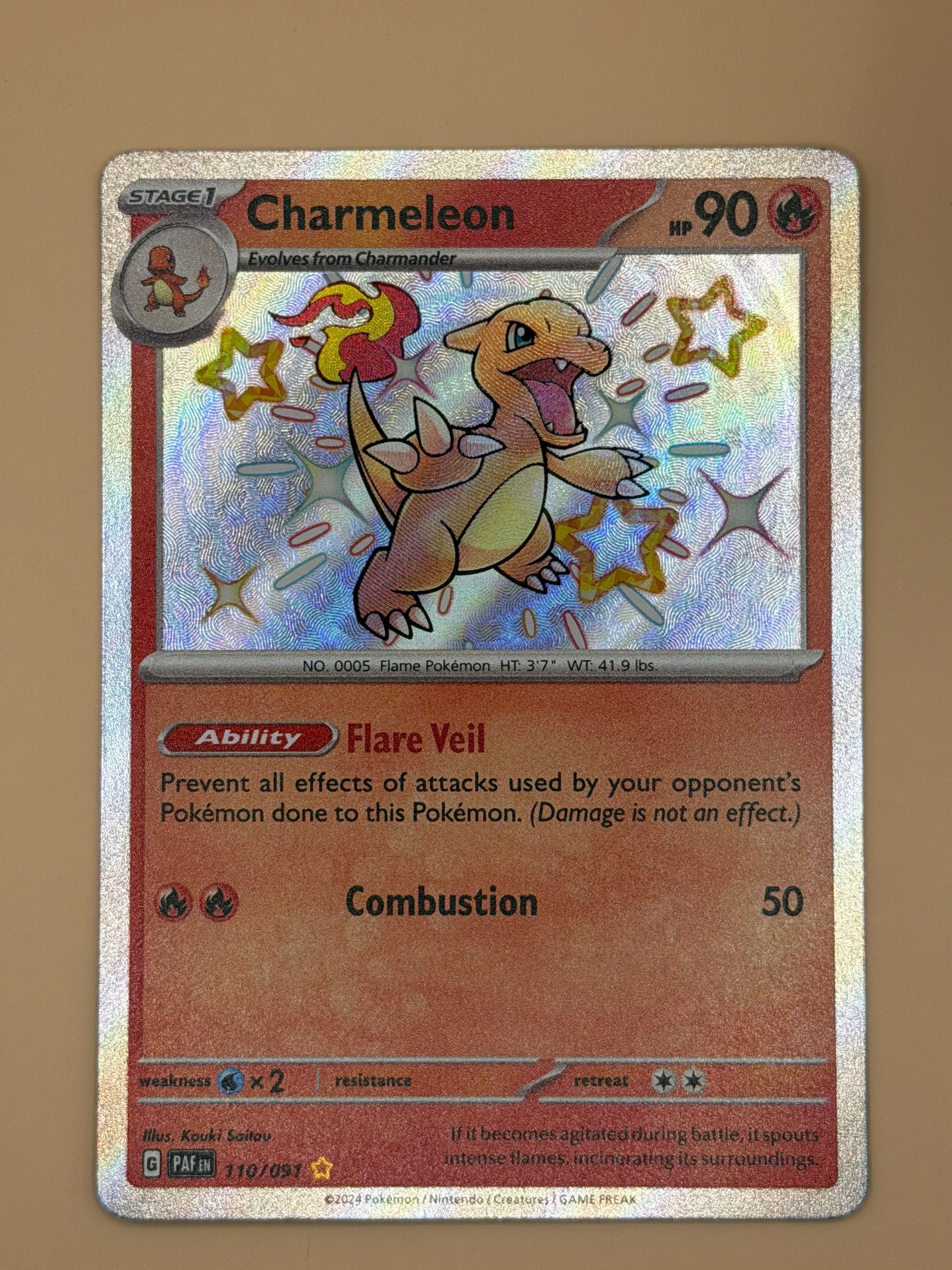 110/091 Charmeleon - Paldean Fates