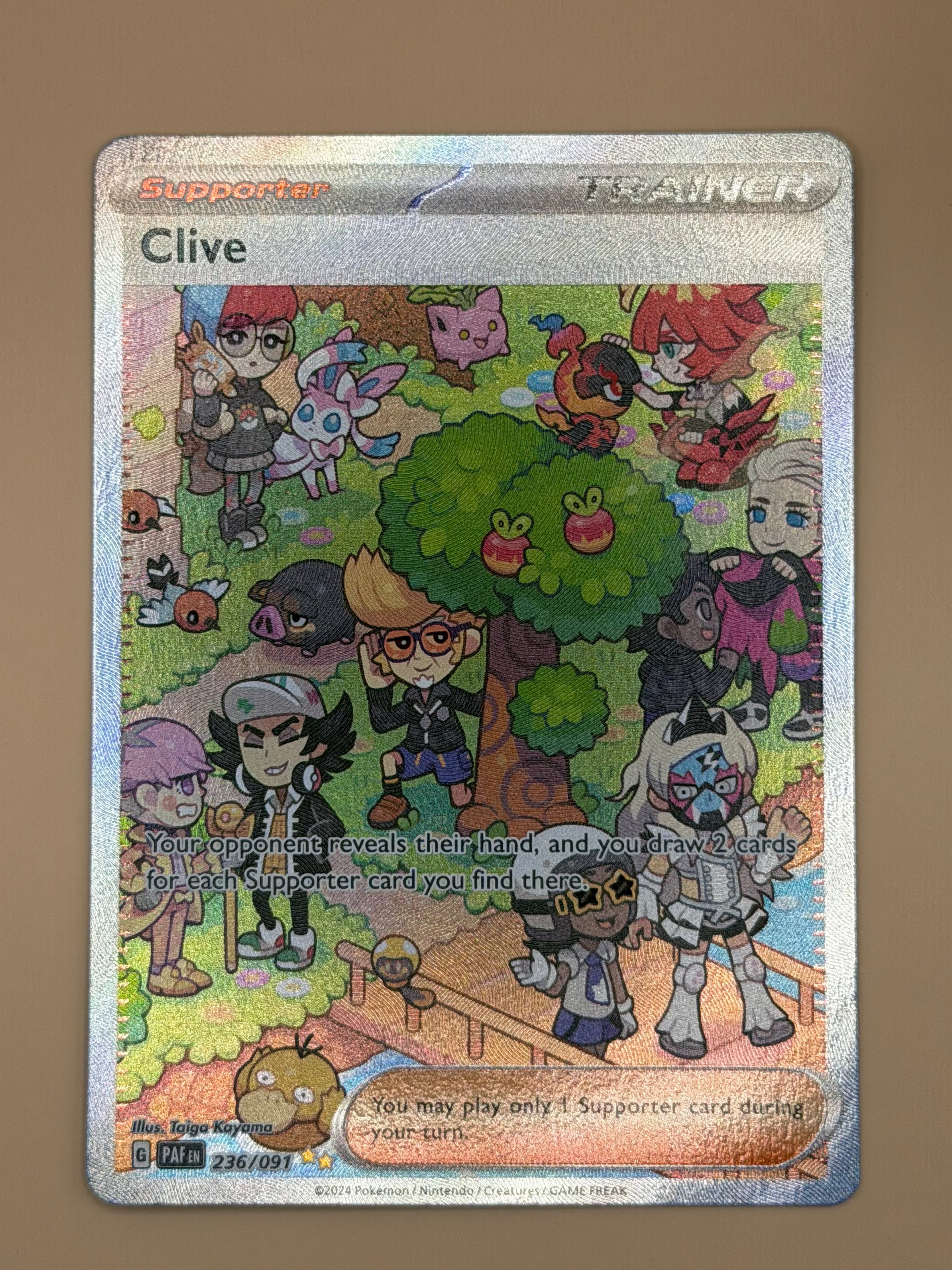 236/091 Clive - Paldean Fates
