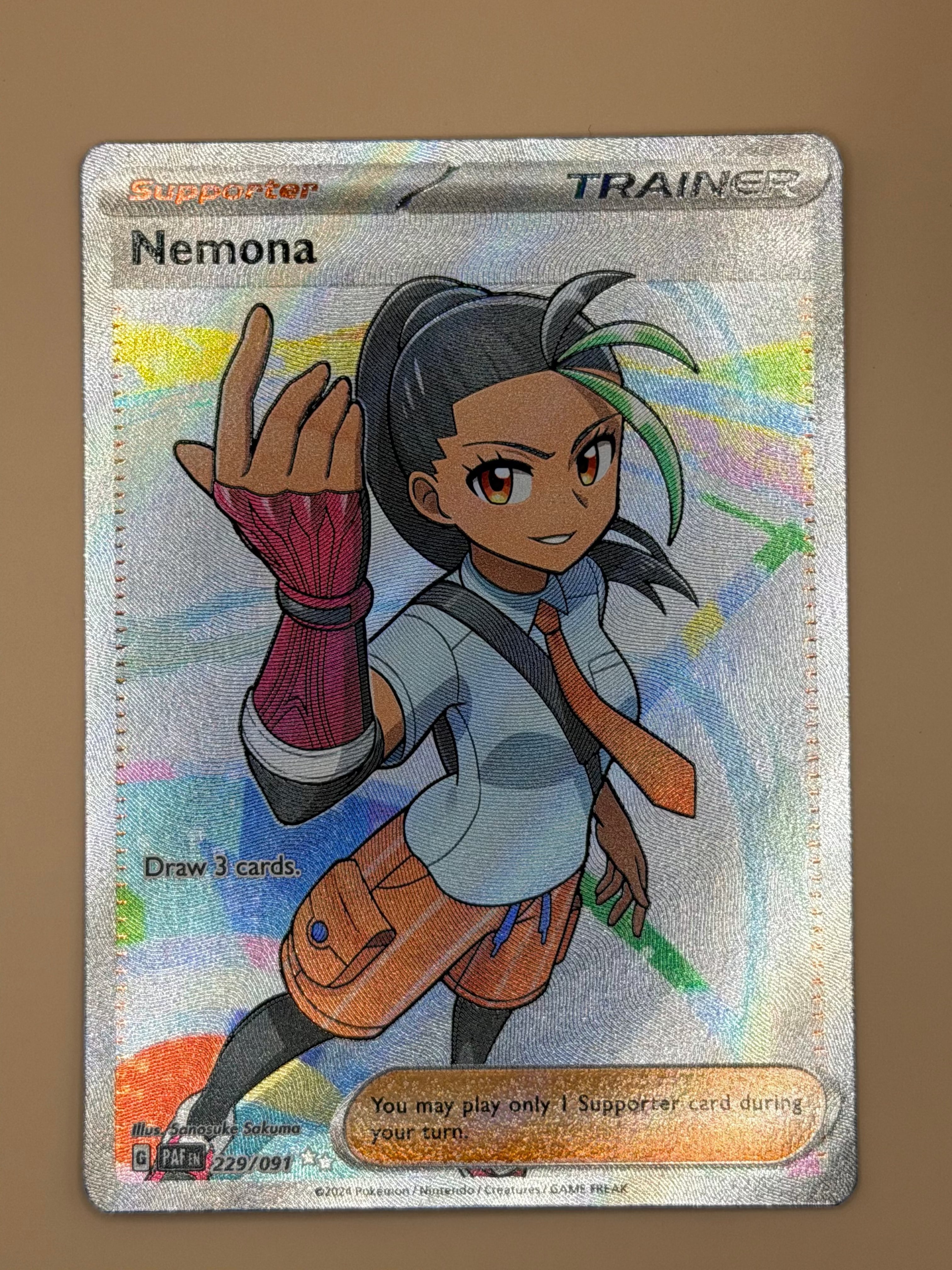 298/091 Nemona - Paldean Fates