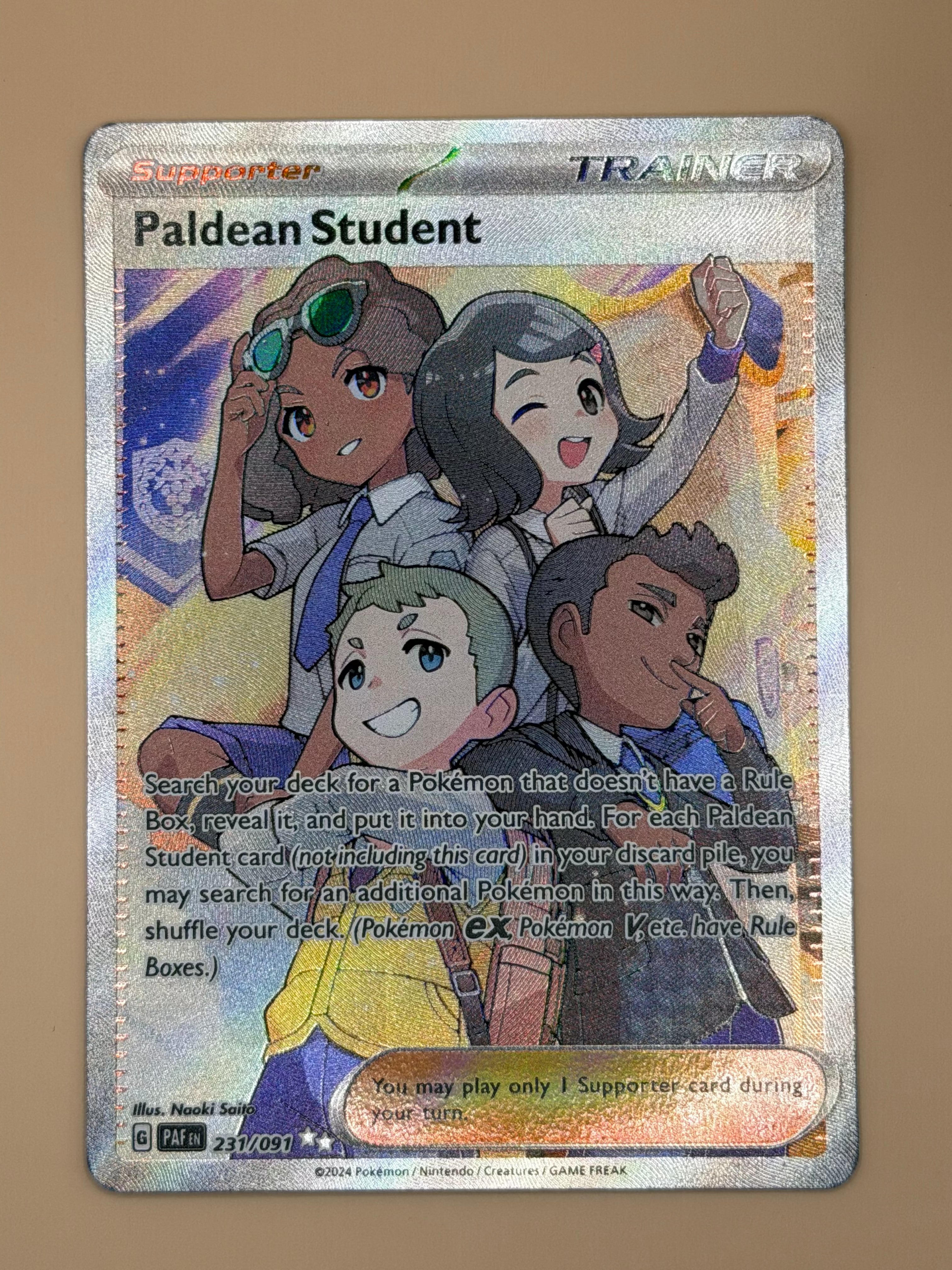 231/091 Paldean Student - Paldean Fates