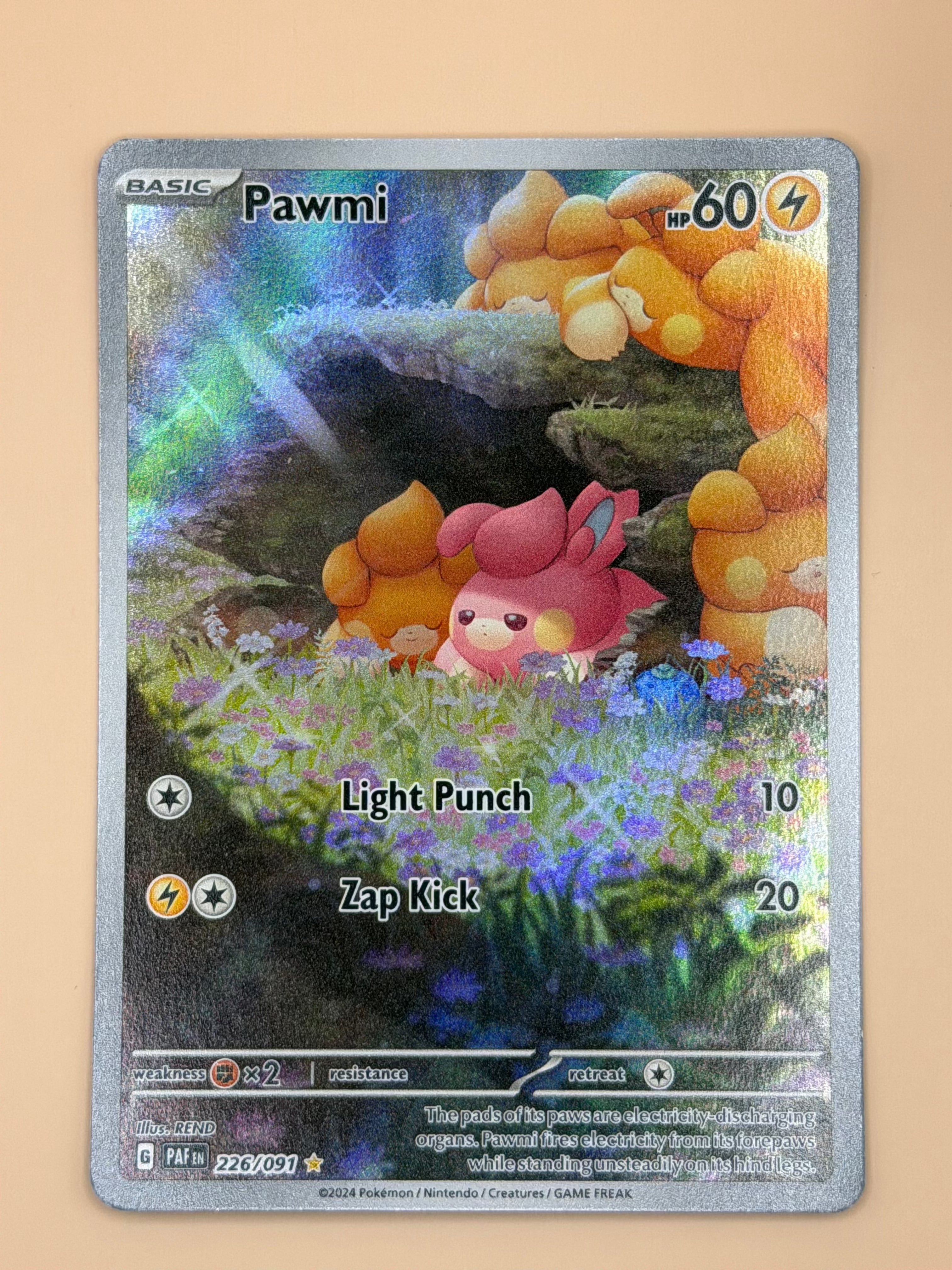 226/091 Pawmi - Paldean Fates