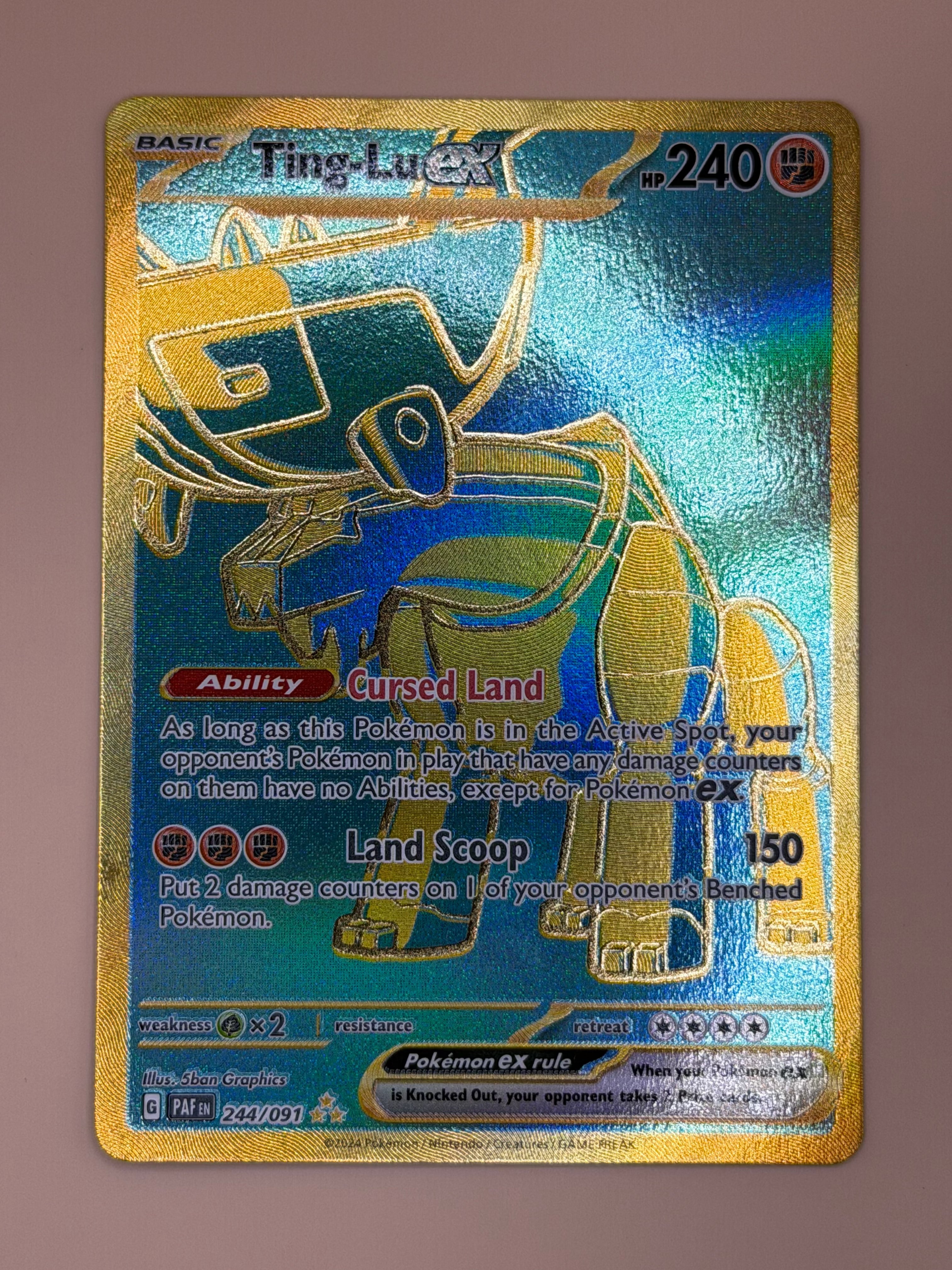 244/091 Ting-Lu ex - Paldean Fates