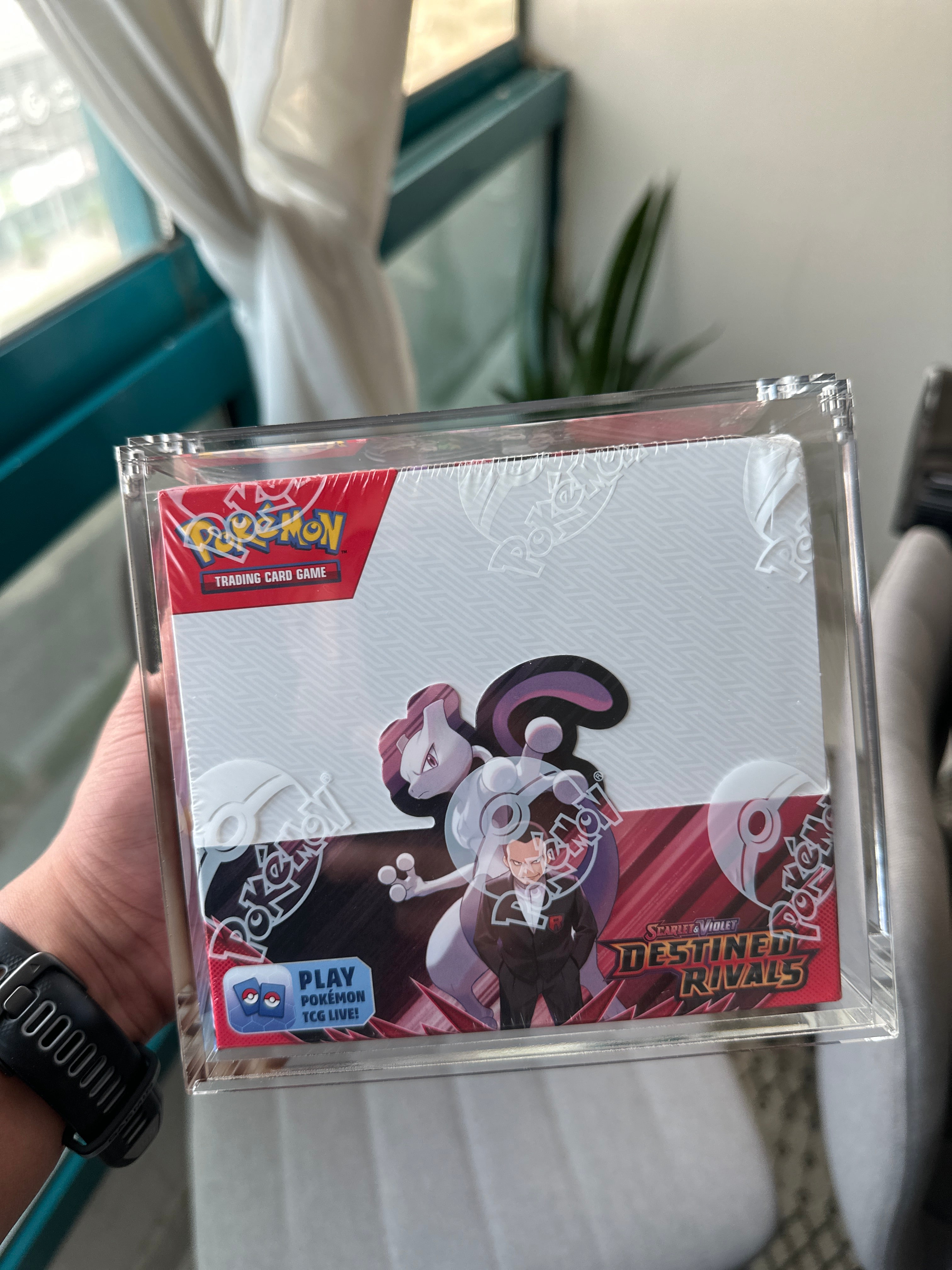 Acrylic  Case for Pokemon Booster Box